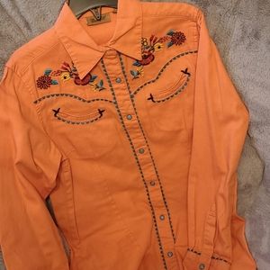 Wrangler ladies small western shirt